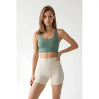 MixRay Hochtaillierte Skinny-Radshorts
