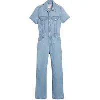 Levi's - Jumpsuit für Damen, Denim, kurzärmlig (Blau)