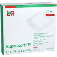 Docpharm GmbH Suprasorb P Pu-schaumv.selbstklebend 7,5x7,5 Cm 10 St