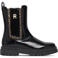 Tommy Hilfiger Stiefeletten T4A5-35175-1453999 S Schwarz 29