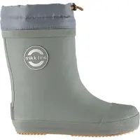 Mikk-Line Barefoot Gefütterte Gummistiefel, Sedona Sage, 23, Kindergummistiefel, Kinderstiefel, Gummistiefel kinder, Kids