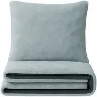 Leonado vicenti Teddyplüsch Winter Bettwäsche 135x200 Set Grau Bubble Optik mit Kissenbezug 80x80 cm und Reißverschluss flauschig 4 Teilig
