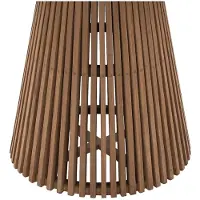 Vente-unique Garten-Esstisch - Teakholz - 120 cm - Holzfarben hell - TRIANI von MYLIA
