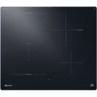 Bauknecht BTX6014DCA, Schwarz, Integriert, 60 cm, Zonen-Induktionskochfeld, 4 Zone(n), 4 Zone(n)