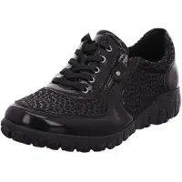 Waldlaufer Komfort Schnürschuhe Damen 31363031363833 Schwarz 36 EU