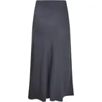 Pieces - Midirock für Damen, A-Linie, gewebter Stoff (Magnet (Farbe))
