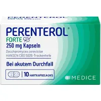 Medice Arzneimittel Pütter GmbH & Co. KG Perenterol forte 250 mg Kapseln 10 St