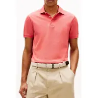 Tommy Hilfiger Hidden Placket Regular Polo Vintage Red Größe: L | Poloshirts Outlet | Herren | Rot
