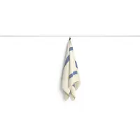 HAY - Gestreiftes Badetuch - W70 x L140 cm - Staubiges Blau