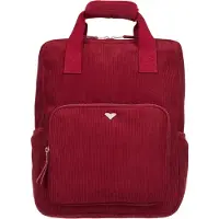Roxy Daypack "Wave Whisper Cord 13L", Damen, rot (beet rot), Kunstfaser, Rucksäcke Daypack