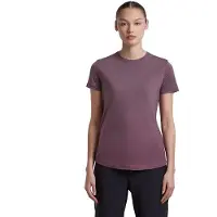 Icebreaker W Mer 125 Cool-lit Sphere Short Sleeve Tee Alta grey plum (IB0N1) M