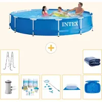 Intex Frame Pool Rund - 366x76 cm - 8-teilig S20486