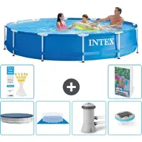 Intex Frame Pool Rund - 366x76 cm - 5-teilig S74