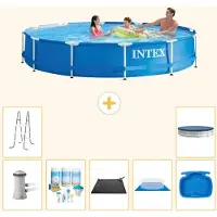 Intex Frame Pool Rund - 366x76 cm - 8-teilig S21179