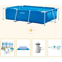 Intex Rechteckiger Frame Pool - 300x200x75 cm - 5-teilig S20837