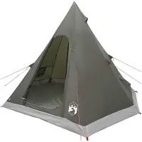 vidaXL Tipi Tent Water-Resistant 3 Personen Olivegrün