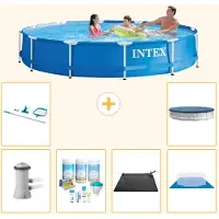 Intex Frame Pool Rund - 366x76 cm - 7-teilig S20467