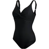 Speedo - "Brigitte" Badeanzug für Damen (Schwarz)