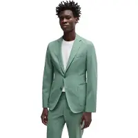 BOSS - Blazer für Herren, Hals Kerbe (Grün)