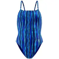 Speedo Printed Web Back Badeanzug