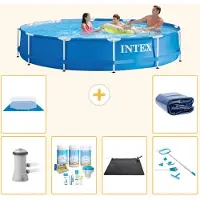 Intex Frame Pool Rund - 366x76 cm - 7-teilig S20478