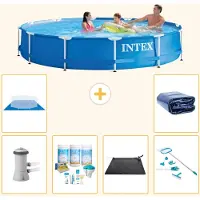 Intex Frame Pool Rund - 366x76 cm - 7-teilig S20478