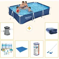 Bestway Steel Pro Rechteckig - 300x201x66 cm - 7-teilig S22254
