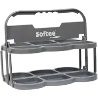 Softee Faltbarer Träger Deluxe Zum 6 Flaschen One Size Blue