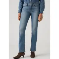 Levi's Bootcut-Jeans "315 Shaping Boot", Damen, Gr. 26, Länge 32, camp denim, Denim/Jeans, Obermaterial: 80% Baumwolle, 19% Polyester, 1% Elasthan, lang, Jeans Bootcut-Jeans