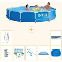 Intex Frame Pool Rund - 366x76 cm - 8-teilig S20476