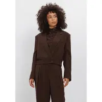 Dante6 Damen Blazers Reilley Cropped Blazer-jacket - Bruin - Größe 36