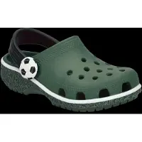 Crocs Clog Toddler Classic Soccer Turf Clog Turf Green-Schuhgröße 24 - 25
