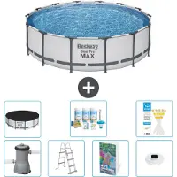 Bestway Steel Pro MAX Rund - 427x122 cm - 6-teilig S576