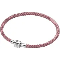 Pandora 594530C01 Kordel-Armband Rosafarben für Damen