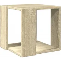 vidaXL Couchtisch Sonoma-Eiche 32x32x30 cm Holzwerkstoff