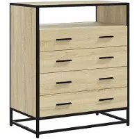 vidaXL Schubladenschrank Sonoma-Eiche 70x41x83,5 cm Holzwerkstoff