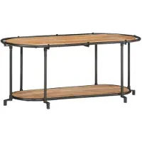 vidaXL TV-Schrank 100x42x40 cm Massivholz Akazie