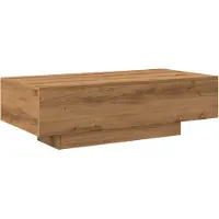 vidaXL Couchtisch Artisan-Eiche 100x49,5x31 cm Holzwerkstoff