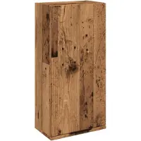 vidaXL Wand-Badschrank Altholz-Optik 32x20x67 cm