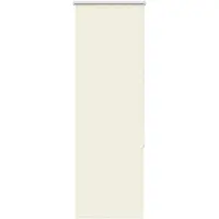 vidaXL Verdunkelungsrollo Cremeweiß 50x150cm Stoffbreite 45,7 cm