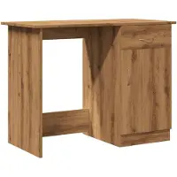 vidaXL Schreibtisch Artisan-Eiche 100x50x76 cm Holzwerkstoff