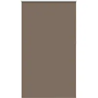 vidaXL Verdunkelungsrollo Kaffeebraun 140x210 cm Stoffbreite 136,6 cm