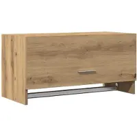 vidaXL Kleiderschrank Artisan-Eiche 70x32,5x35 cm Holzwerkstoff