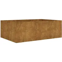 vidaXL Hochbeet 120x80x40 cm Cortenstahl