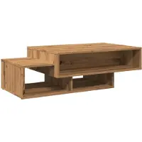 vidaXL Couchtisch Artisan-Eiche 105x55x32 cm Holzwerkstoff