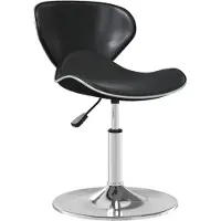 vidaXL Barhocker Schwarz Kunstleder