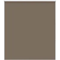 vidaXL Verdunkelungsrollo Kaffeebraun 130x130cm Stoffbreite 126,6cm