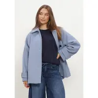 Inwear Damen Jacken Thoraiw Minona Coat R - Lichtblauw - Größe 38