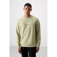 Tommy Life Bedrucktes Fleece-Sweatshirt- und Hosen-Set