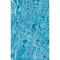Euroshowers Duschvorhang Wasserstruktur 180 x 200 cm mit 12 Ringen